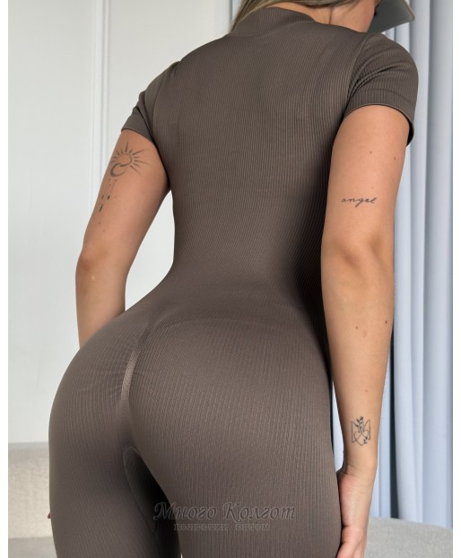 Комбенізон у рубчик Leggings Body T-shirt RIB Push-Up model 96